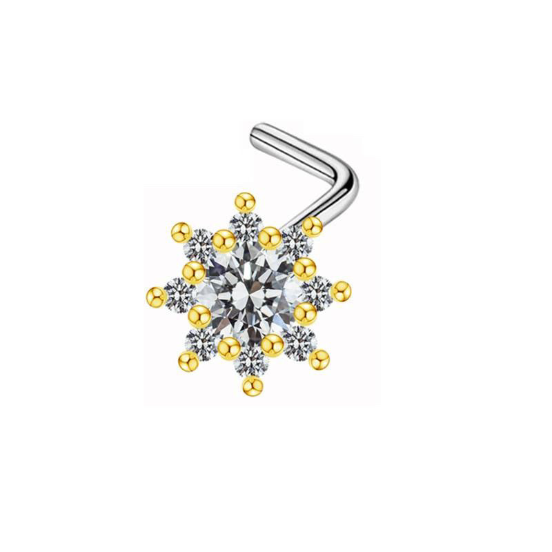 NEVAEH L BEND NOSE RING