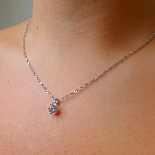 STERLING SILVER NOVA NECKLACE