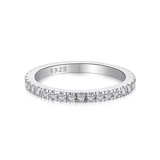 ARIANA STERLING SILVER BAND RING