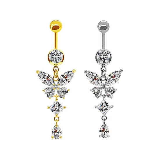 SKYE BUTTERFLY BELLY RING