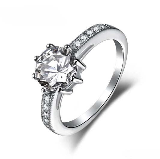 CROWN ME STERLING SILVER RING