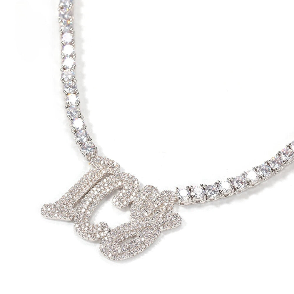 DELUXE CUSTOM TENNIS NECKLACE