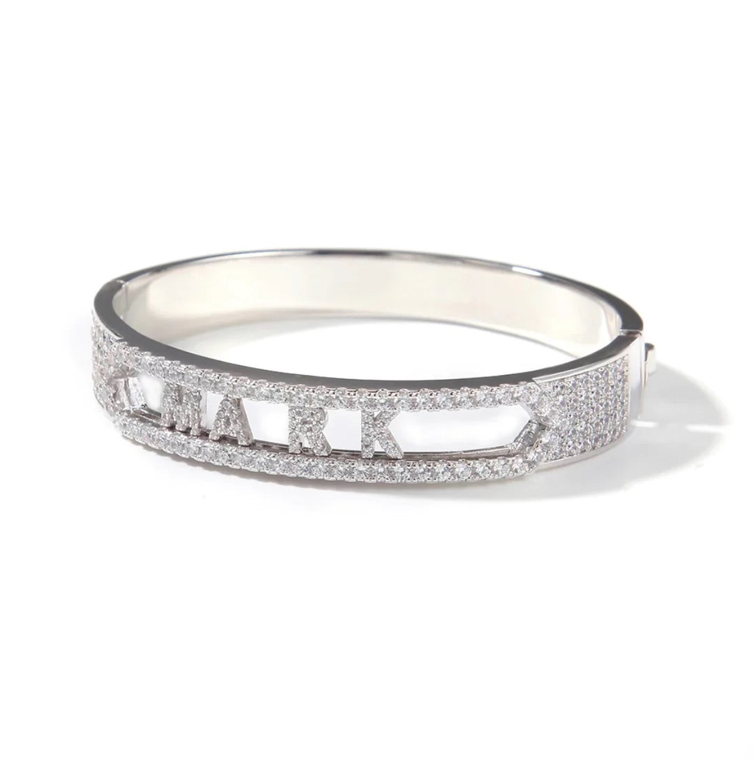 CUSTOM LETTER BANGLE