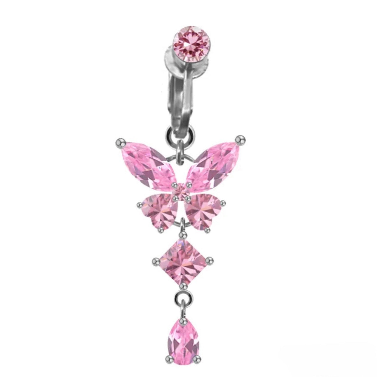 SKYE BUTTERFLY FAKE BELLY RING
