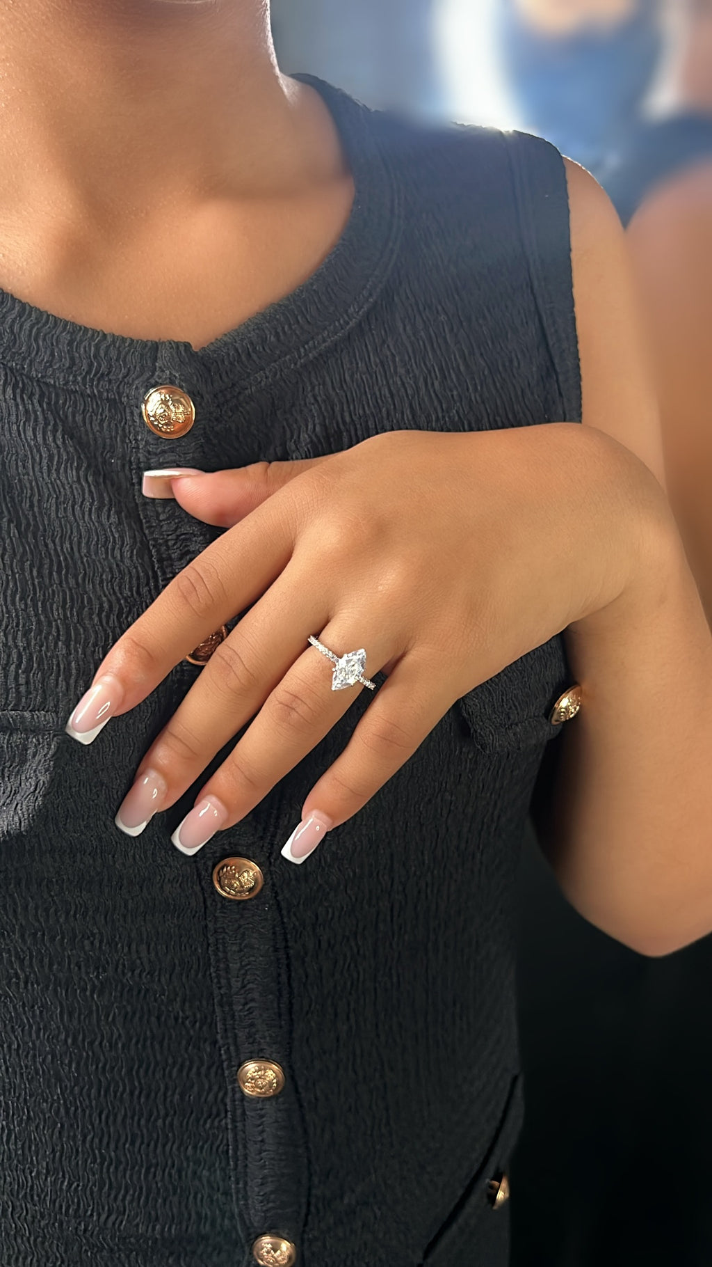 1.5CT MARQUISE CUT 'SERELINA' RING