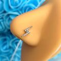 ZAP L BEND NOSE RING