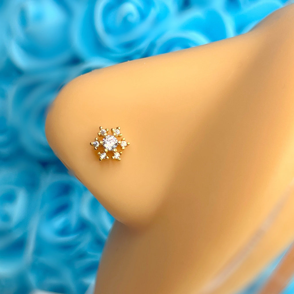 NEVAEH L BEND NOSE RING