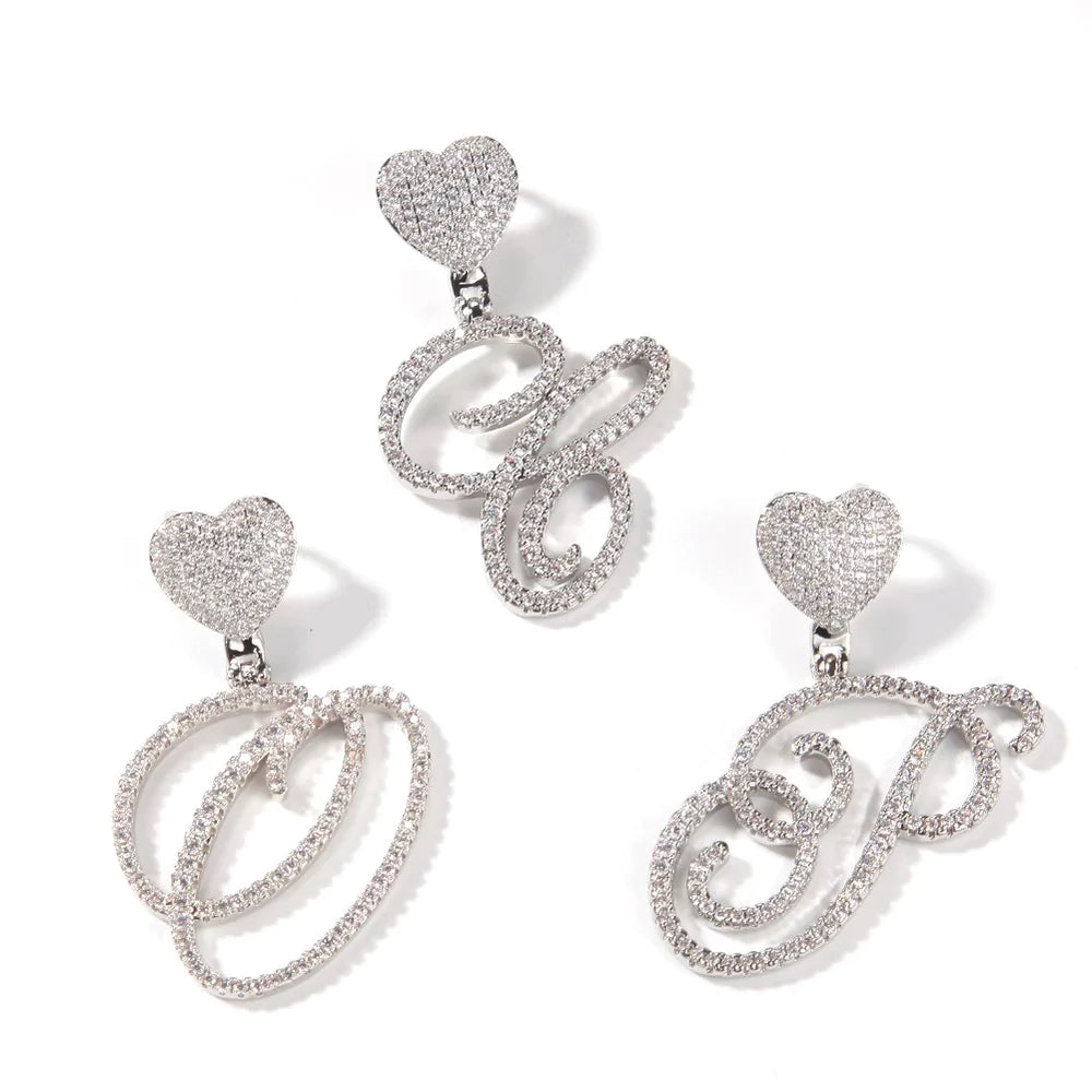 INITIAL HEART NECKLACE