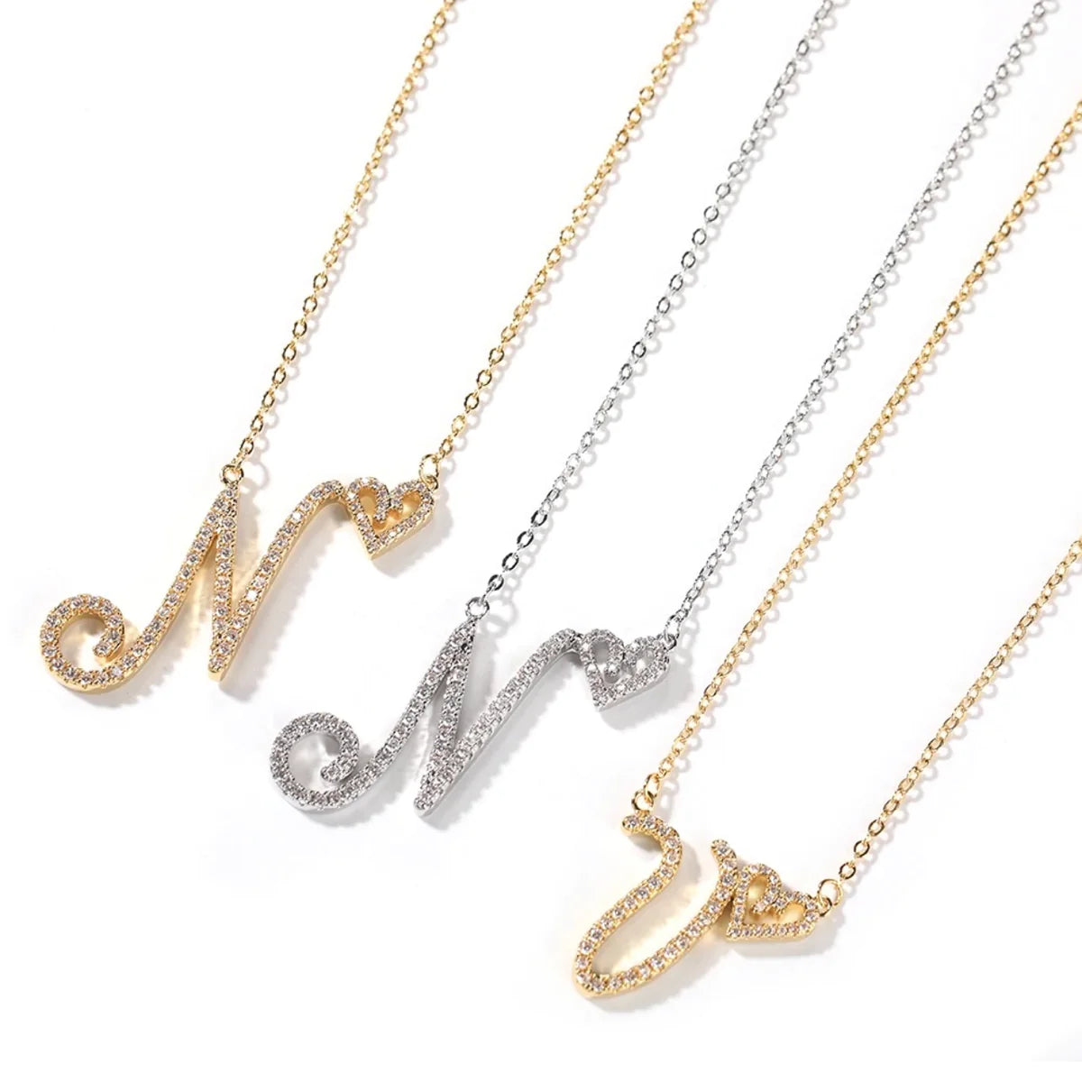 DAINTY INITIAL NECKLACE