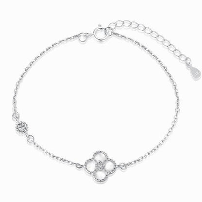 STERLING SILVER KIA CLOVER BRACELET