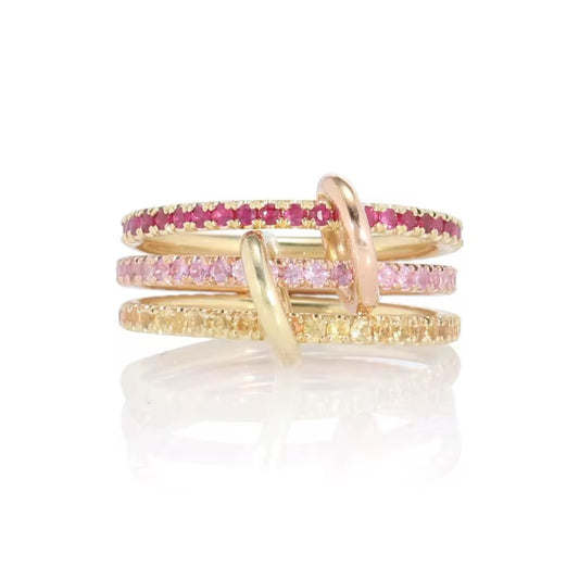 LUNA STERLING SILVER BAND RING