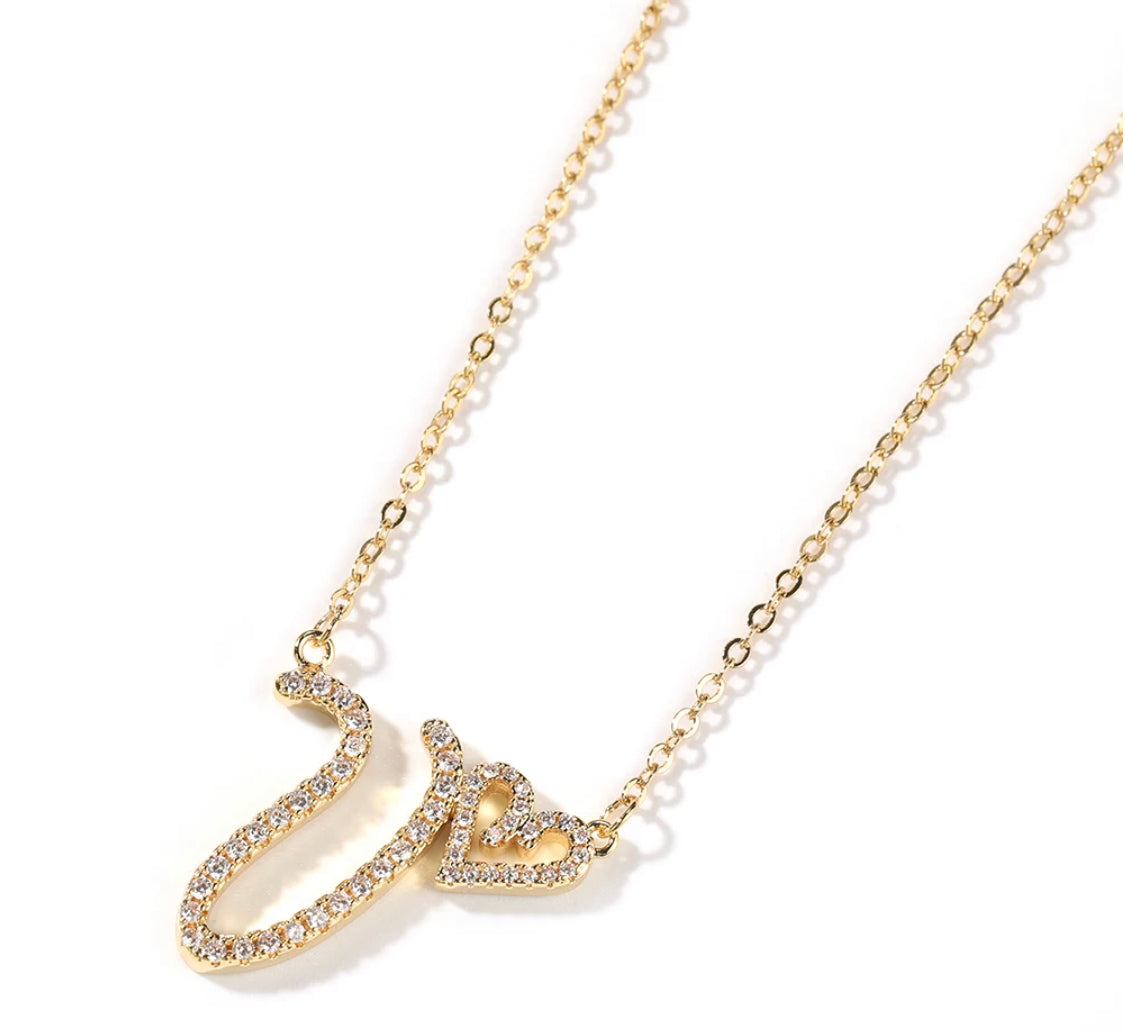 DAINTY INITIAL NECKLACE