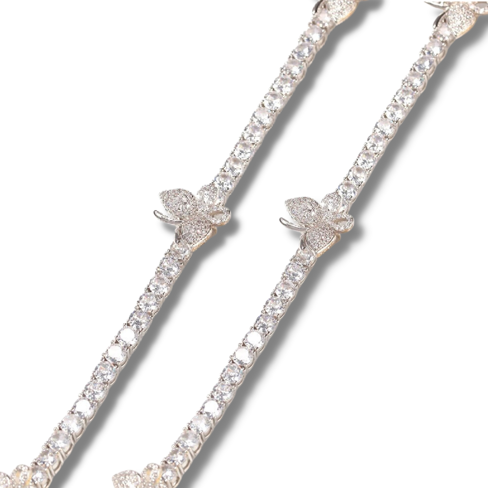 BUTTERFLY TENNIS BRACELET