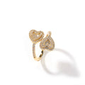 HEART BAGUETTE RING