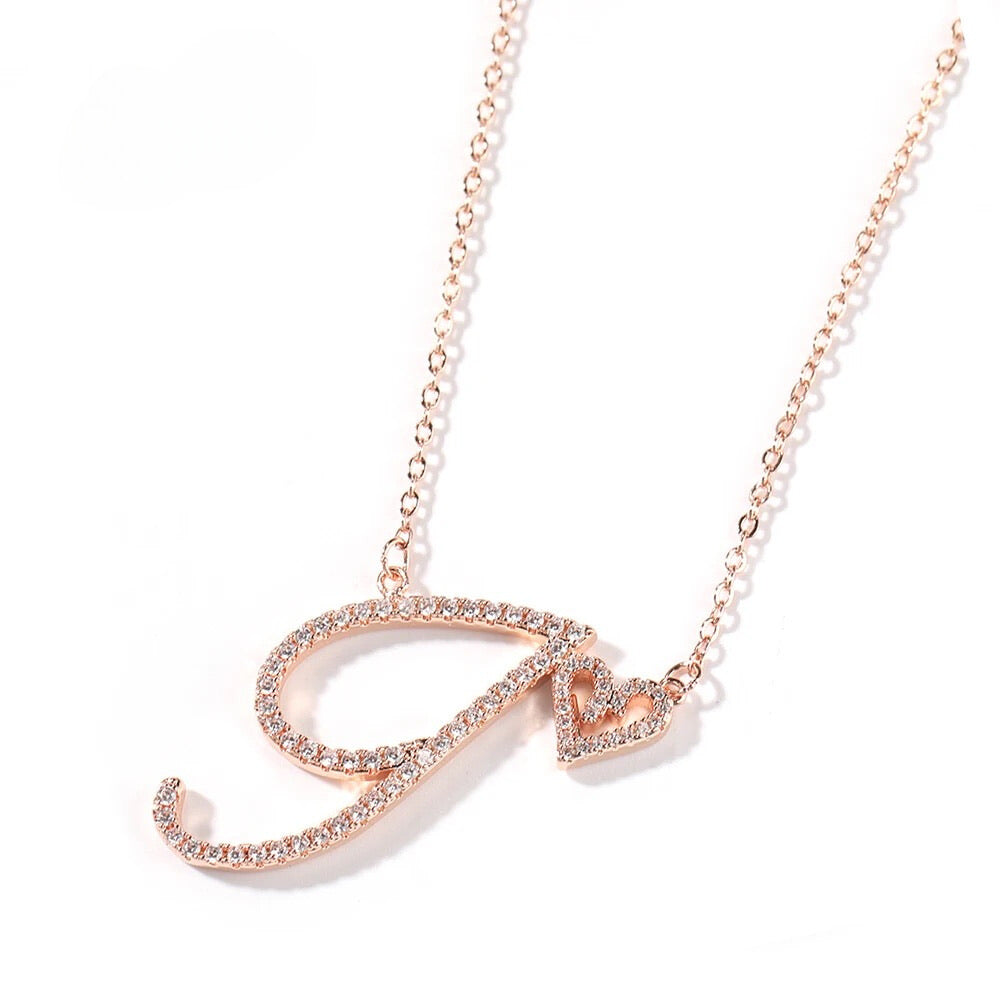 DAINTY INITIAL NECKLACE