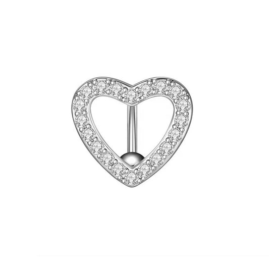 LAI HEART BELLY RING