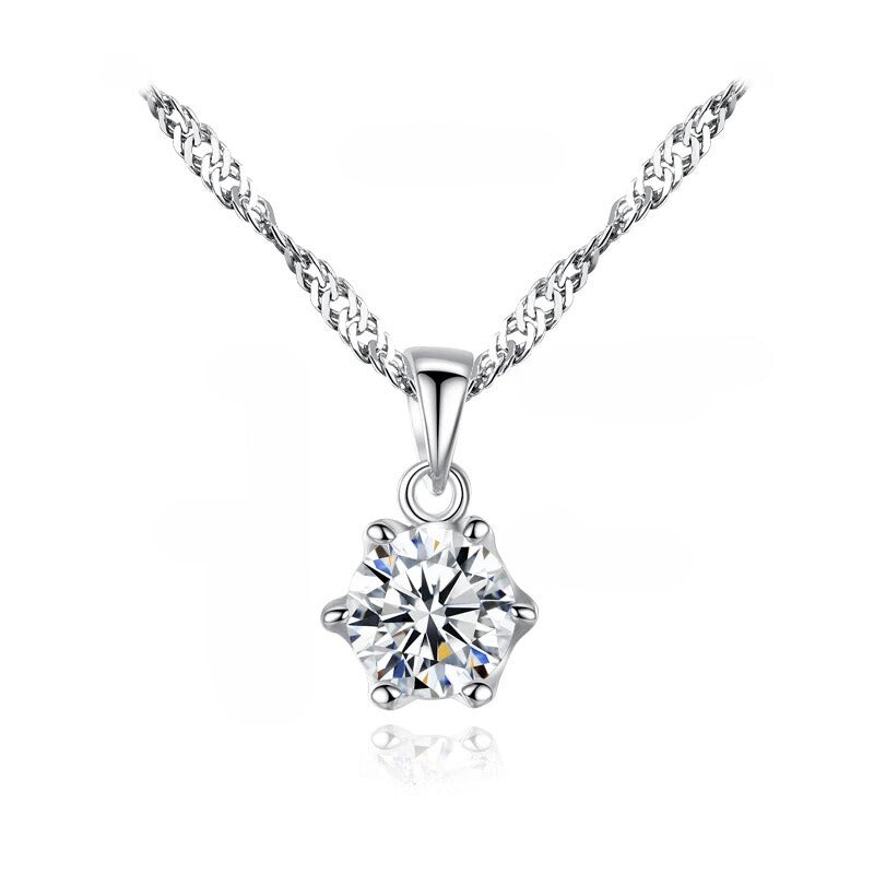 STERLING SILVER NOVA NECKLACE